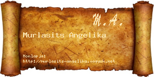 Murlasits Angelika névjegykártya